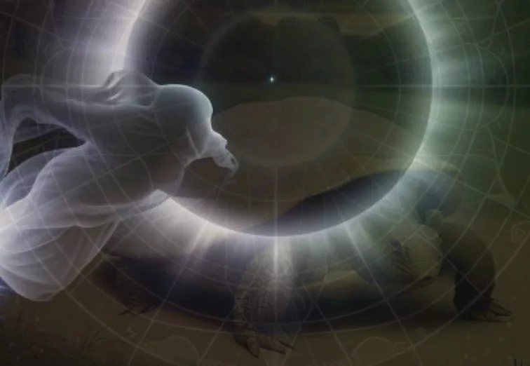 BWDerge.com Images - Death is a Beautiful Gift from the Stars - 1 a phantom, a monster, a tortoise - image created with ai for a beautiful gift