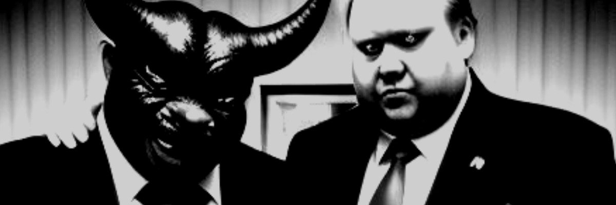 BWDerge.com Images - Poem on Sale This Weekend Only Poem on sale this weekend only - business man with the devil -