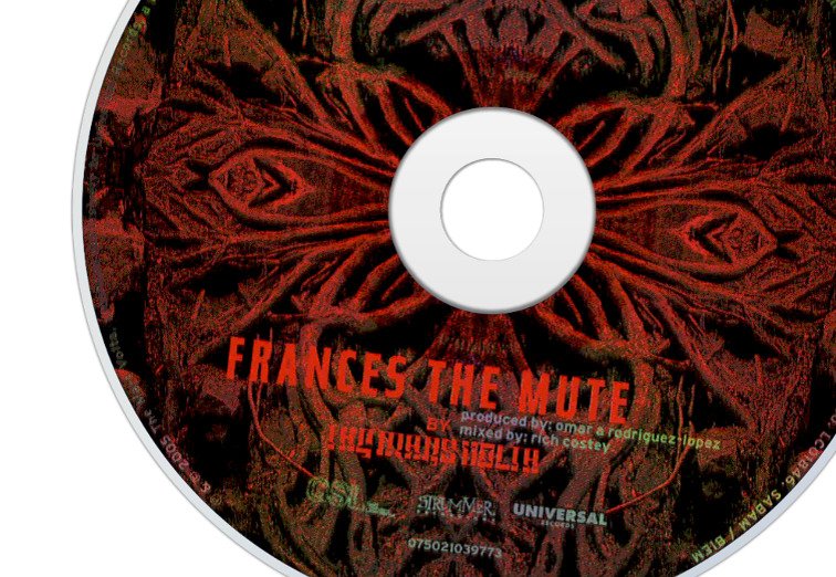 BWDerge.com Images - Top 5 Albums of All Time - frances the mute by The Mars Volta Frances the Mute by the Mars Volta Greatest Album of all time