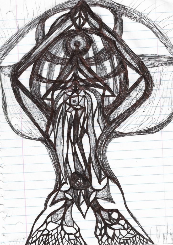 Doodles Number 2 -Another Mushroom Doodle Another Mushroom Doodle - Not a Doodle on Mushrooms by BW Derge
