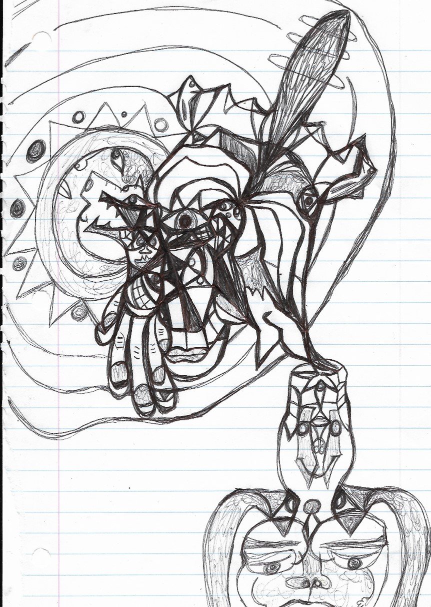 Doodles Number 3 - Thoughts That Don't Have Words Thoughts that Don't Have Words by BW Derge - doodle 2019-2024