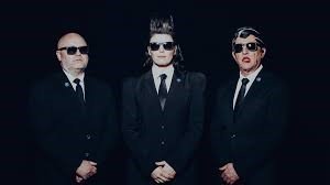 Maynard Carina Puscifer Maynard James Keenan and Carina Round and Mat Mitchell of Puscifer