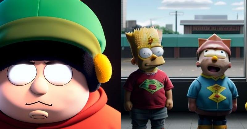 South Park vs. the Simpsons - Top 5 Animated Series Banner