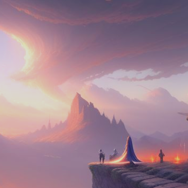 Comic Kings Poems Image 2 Cosmic Kings landscape