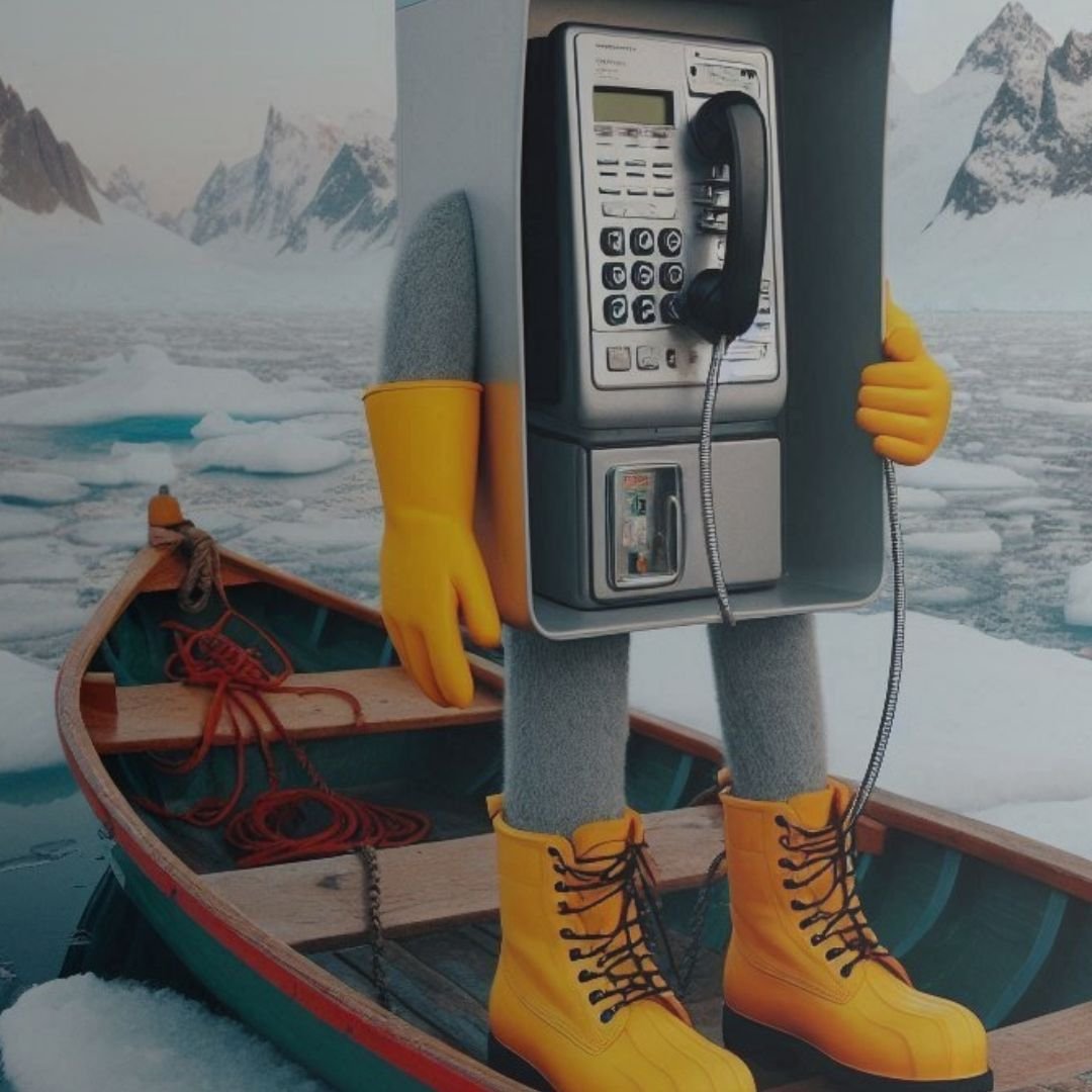 The Last Payphone on a Boat to Iceland