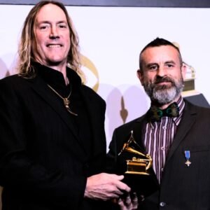 Drummer and Bassist of Tool band accept Grammy