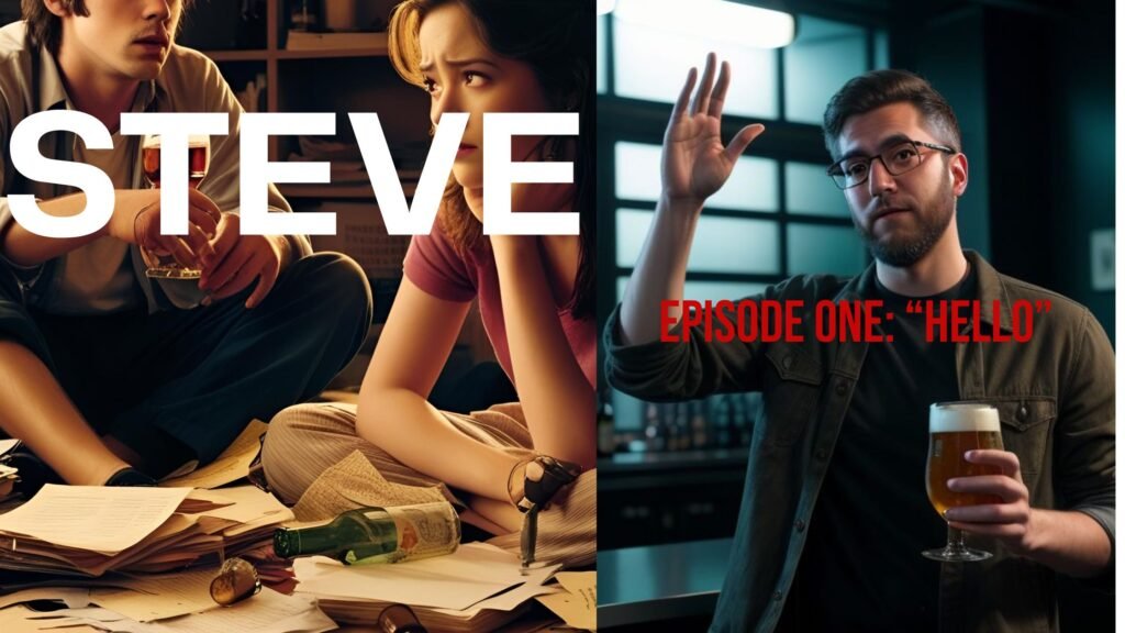 mini-series Steve, episode one cover, saying hello