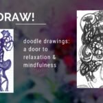 Doodle Drawings - Advice, Science, Meditation - BW Derge