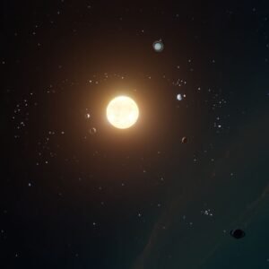 The Sun - Distance Between Stars - image 1 The Sun is far away from other stars - interstellar space