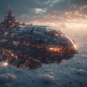 Humanity's Last Gasp - Floating City Arc Plane - 3 flying city of the future - humanity's last gasp