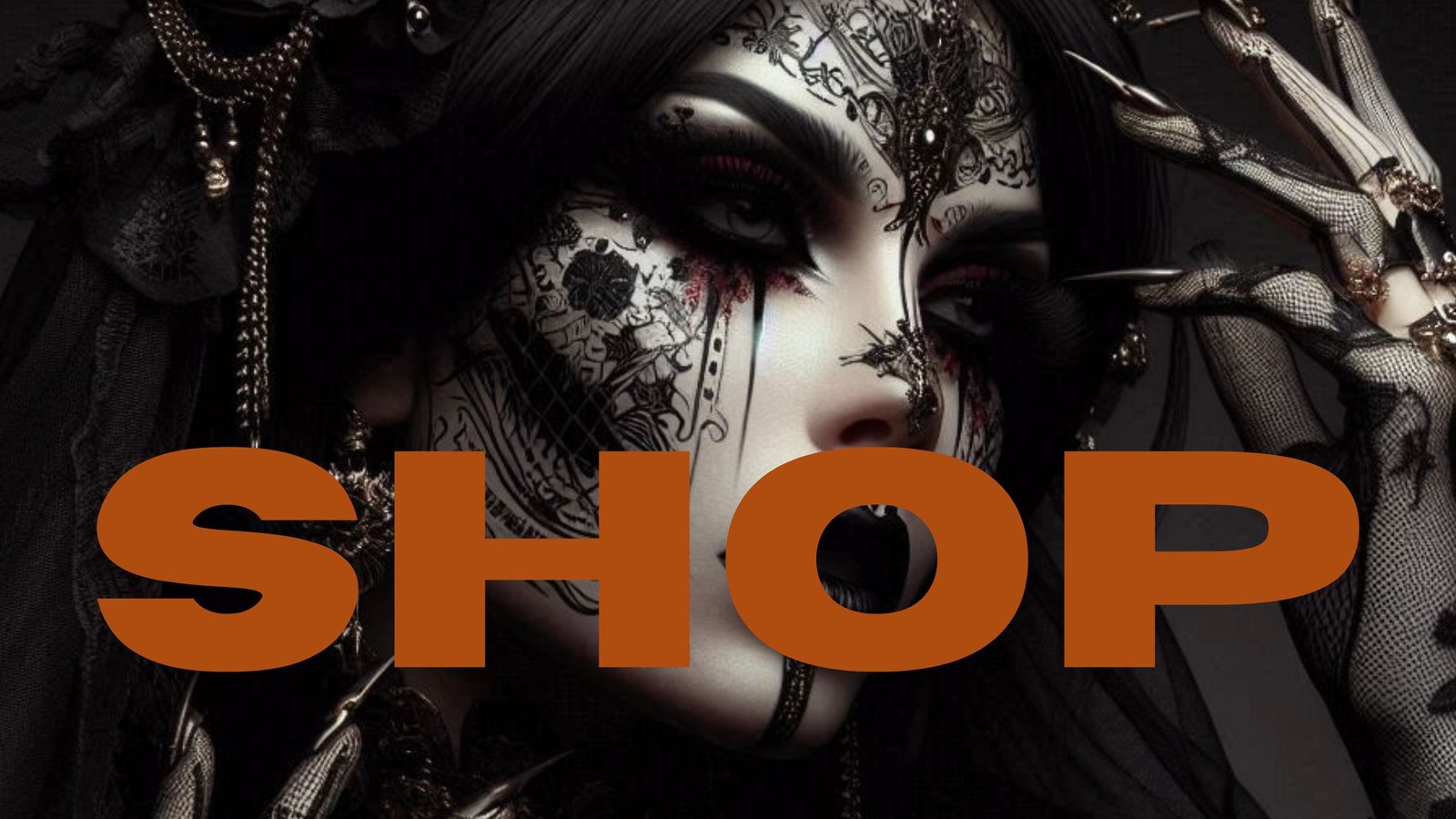 shop-facebook ad landing page shop for weird alternative fashion shirts and puzzles