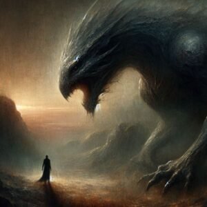 Silly Demon Dragon - Extracted Mental Escape - 2 dragon poetry by BW Derge