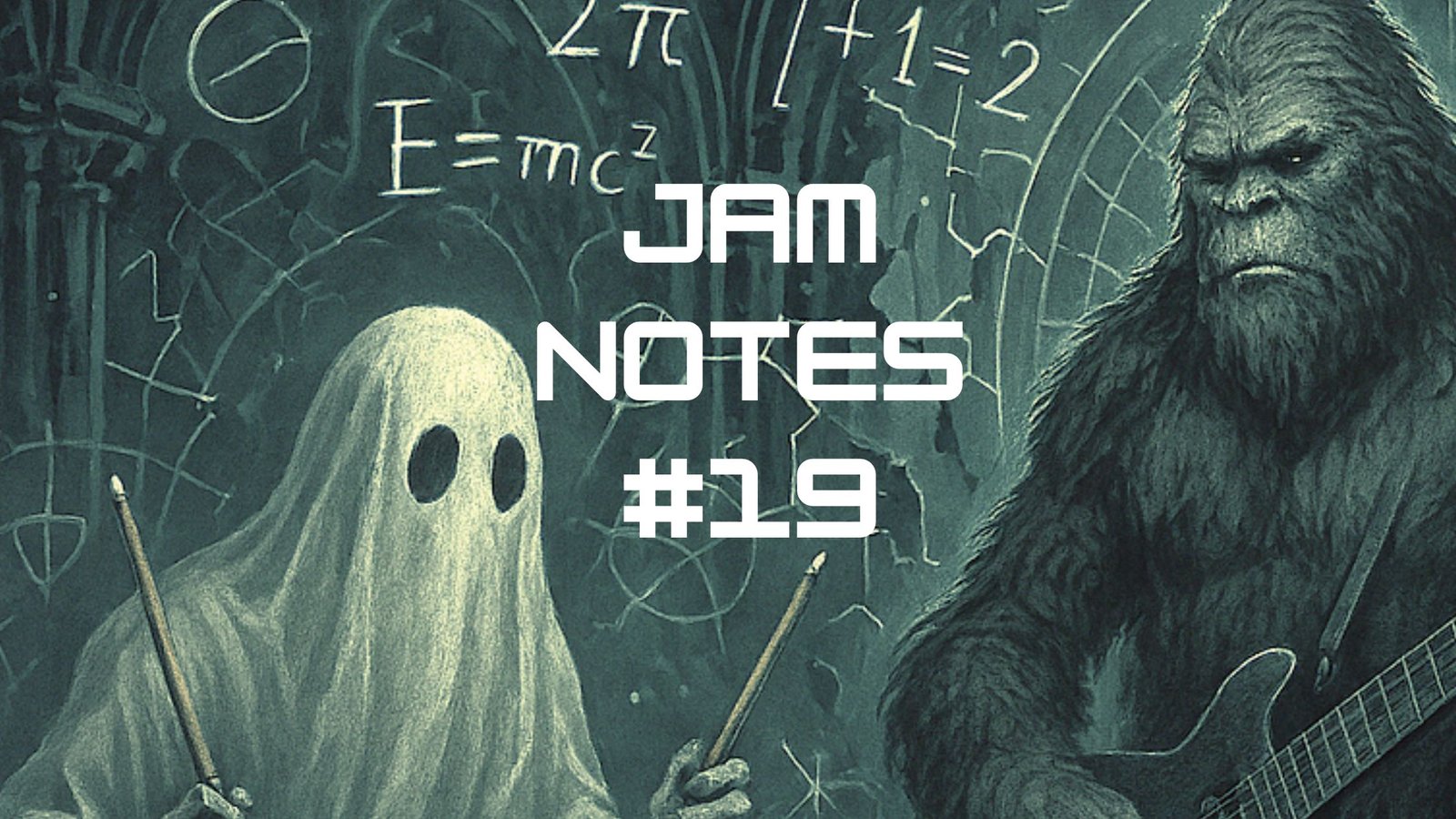 Jam Notes 19 Banner: Birdwatching with Bigfoot and Breaking Math