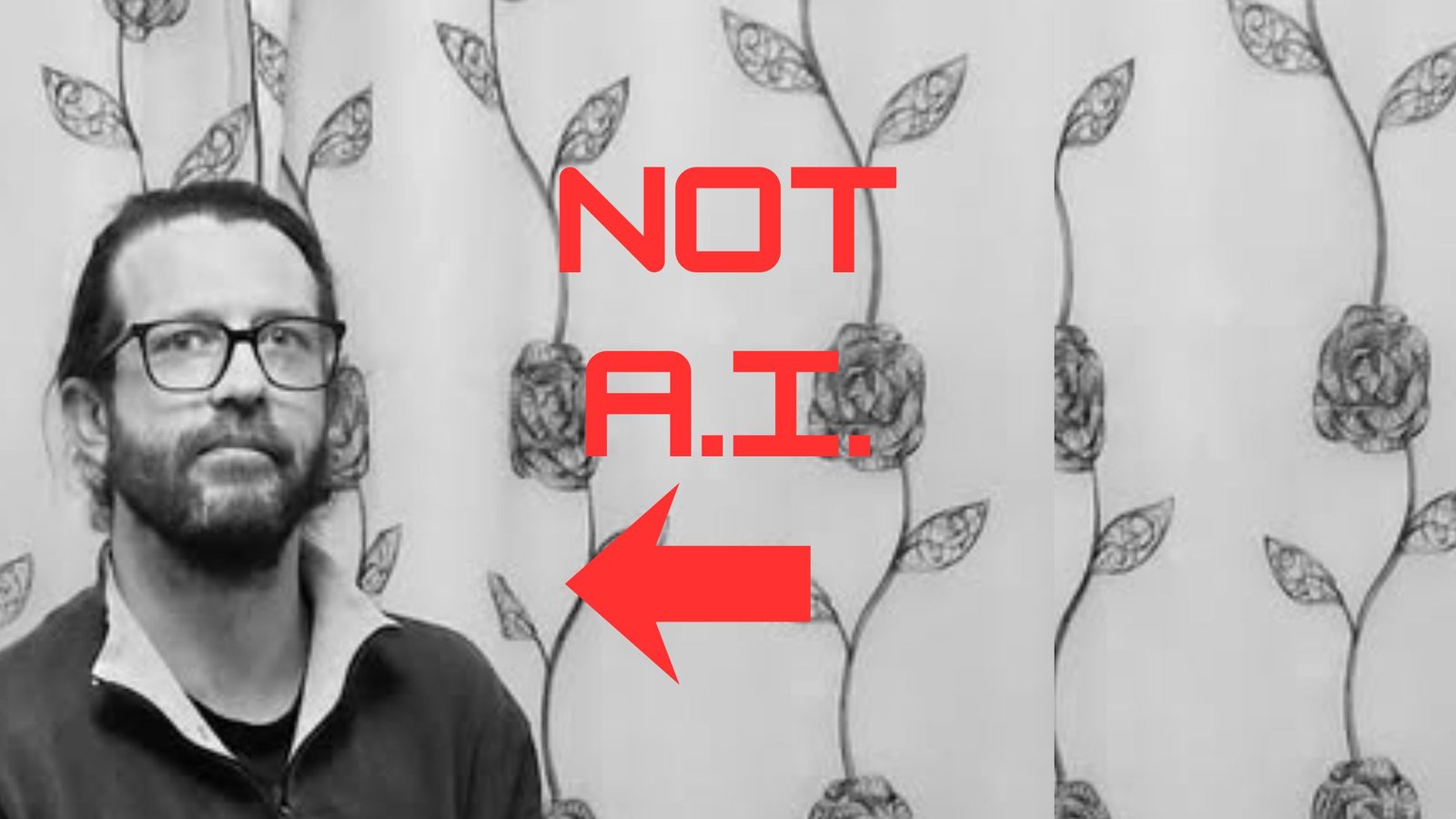 Picture of a Real Person, BW Derge (Not A.i.) - Why I'm using A.I. Less